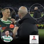 VIRAL FOOTAGE EMERGED; UEFA RELEASES DETAILS OF MCGREGOR’S TENSE EXCHANGE WITH CLAUDIO GIRÁLDEZ AFTER CELTIC’S DEFEAT